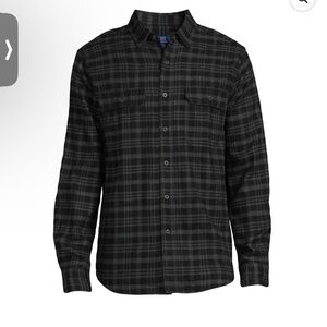 George Men's Double-Pocket Flannel Shirt Small (34-36) NWT